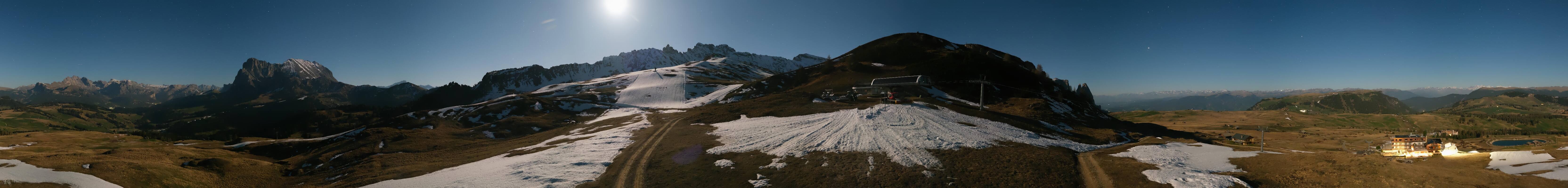 Archived image Webcam Goldknopf - Alpe di Siusi