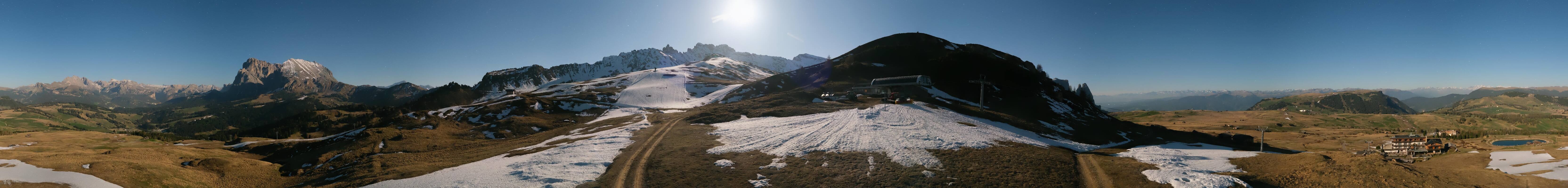 Archived image Webcam Goldknopf - Alpe di Siusi