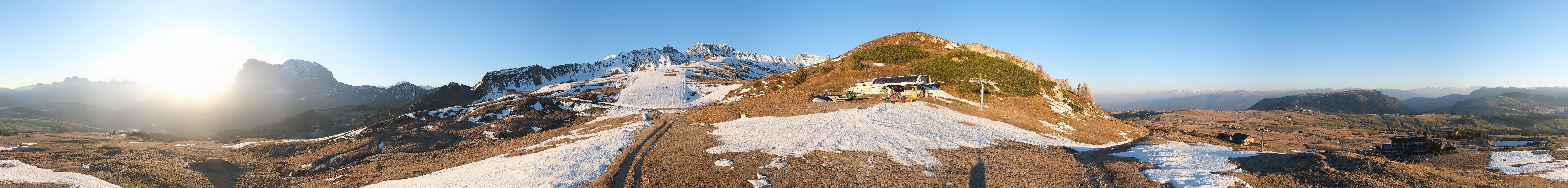 Archived image Webcam Goldknopf - Alpe di Siusi