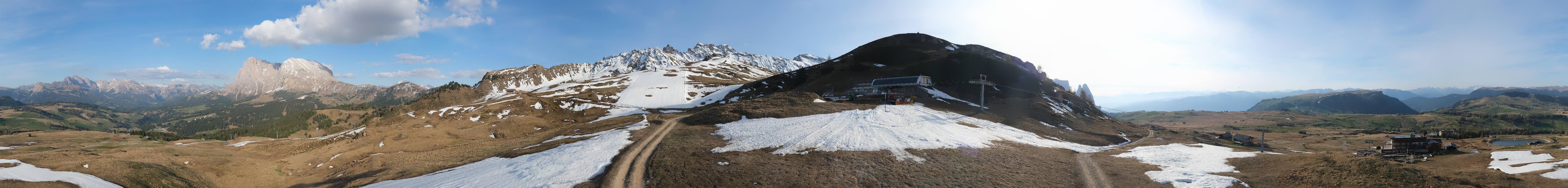Archived image Webcam Goldknopf - Alpe di Siusi