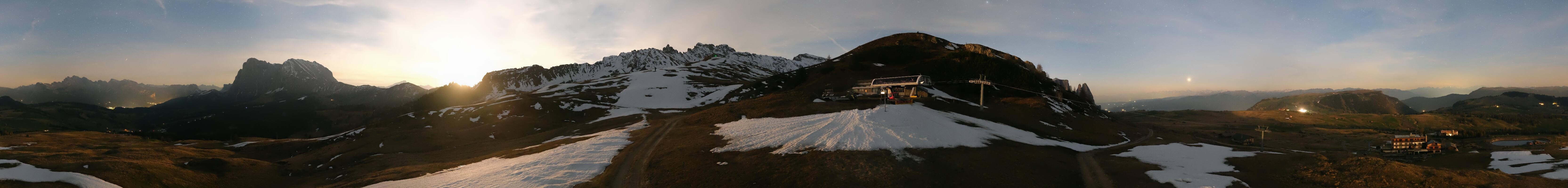 Archived image Webcam Goldknopf - Alpe di Siusi