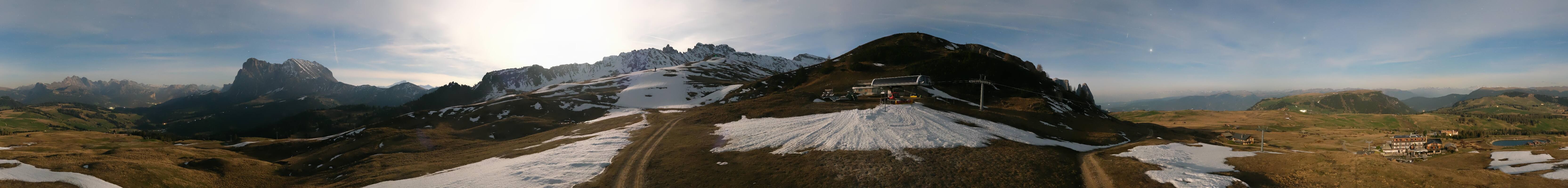 Archiv Foto Webcam Goldknopf auf der Seiser Alm