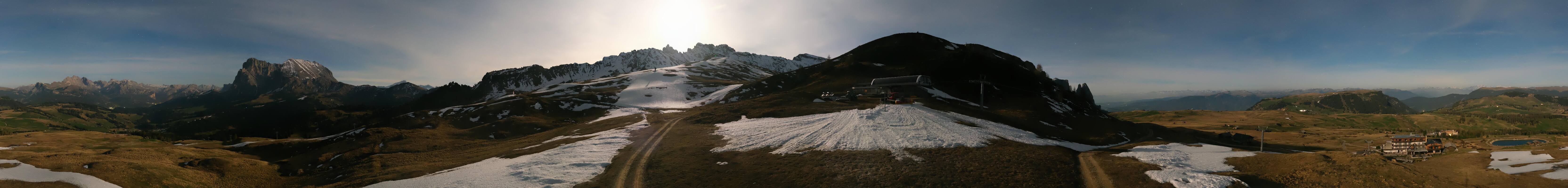 Archiv Foto Webcam Goldknopf auf der Seiser Alm