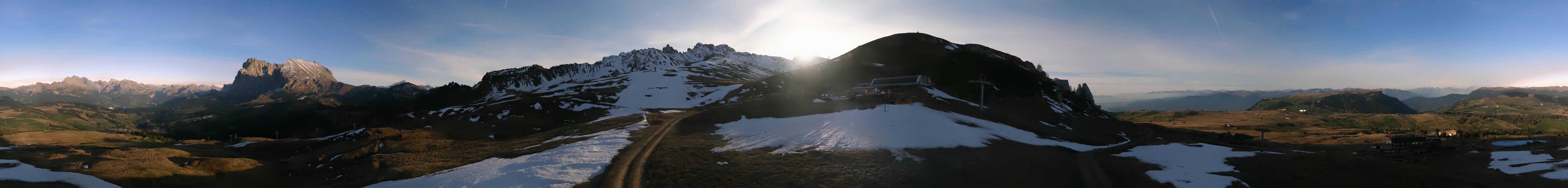 Archiv Foto Webcam Goldknopf auf der Seiser Alm