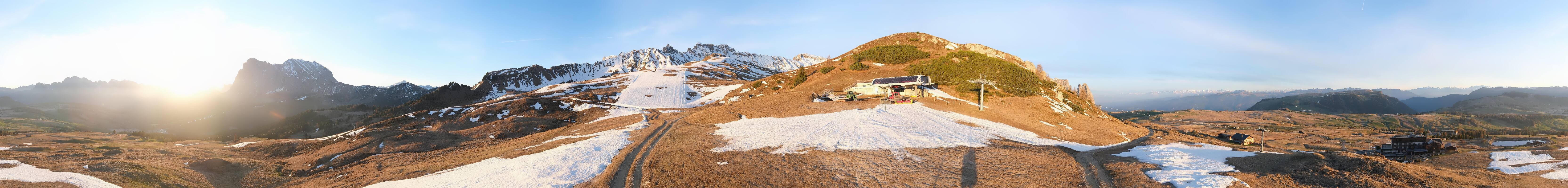 Archiv Foto Webcam Goldknopf auf der Seiser Alm