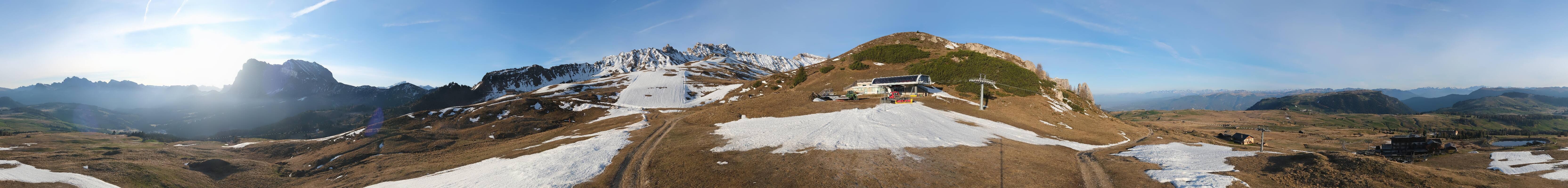 Archiv Foto Webcam Goldknopf auf der Seiser Alm
