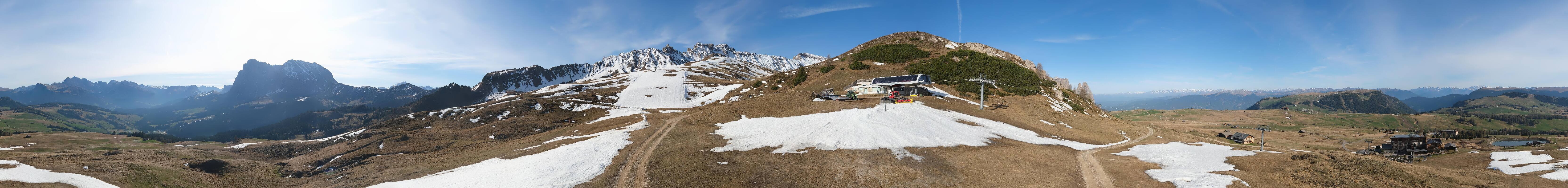 Archiv Foto Webcam Goldknopf auf der Seiser Alm