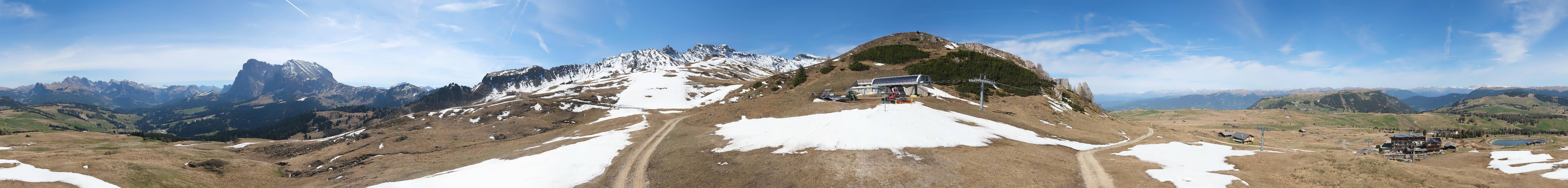 Archiv Foto Webcam Goldknopf auf der Seiser Alm