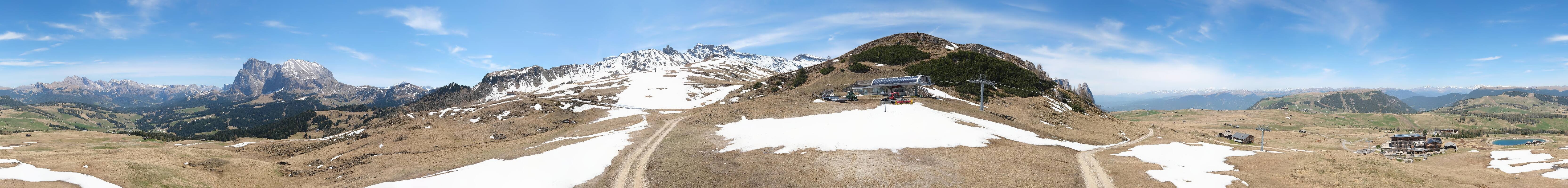Archiv Foto Webcam Goldknopf auf der Seiser Alm
