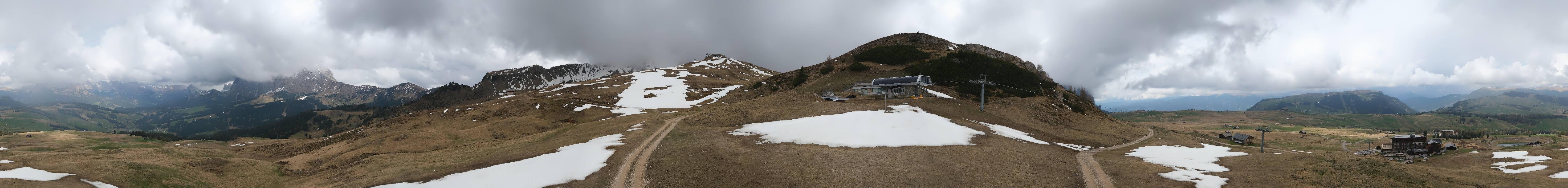Archiv Foto Webcam Goldknopf auf der Seiser Alm