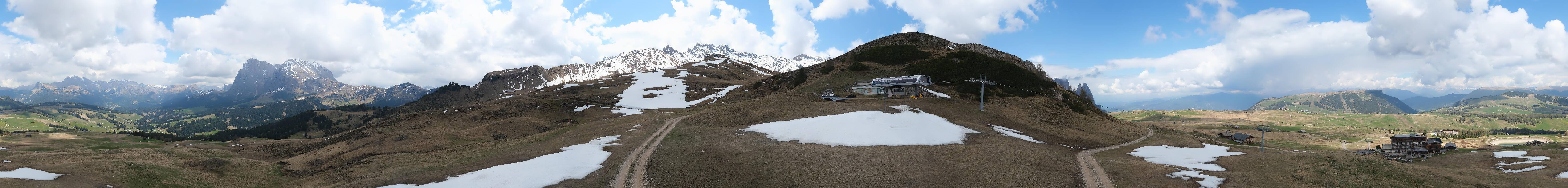 Archiv Foto Webcam Goldknopf auf der Seiser Alm