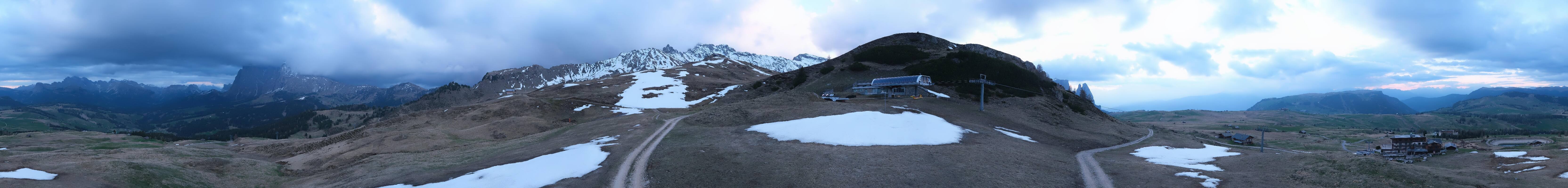 Archiv Foto Webcam Goldknopf auf der Seiser Alm