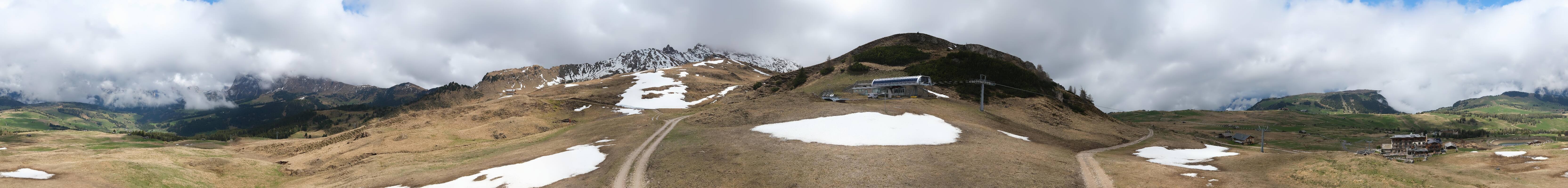 Archiv Foto Webcam Goldknopf auf der Seiser Alm