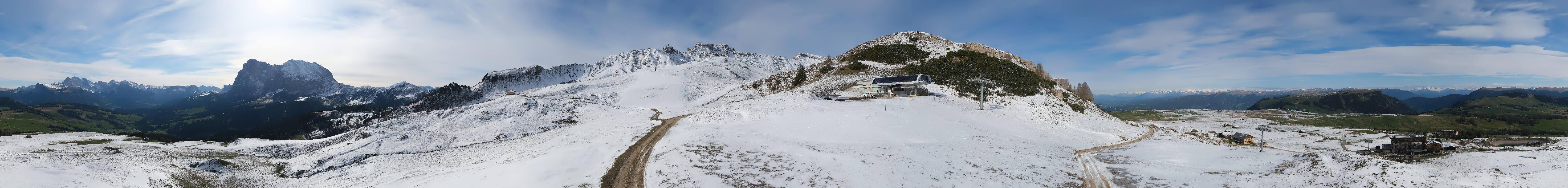 Archiv Foto Webcam Goldknopf auf der Seiser Alm