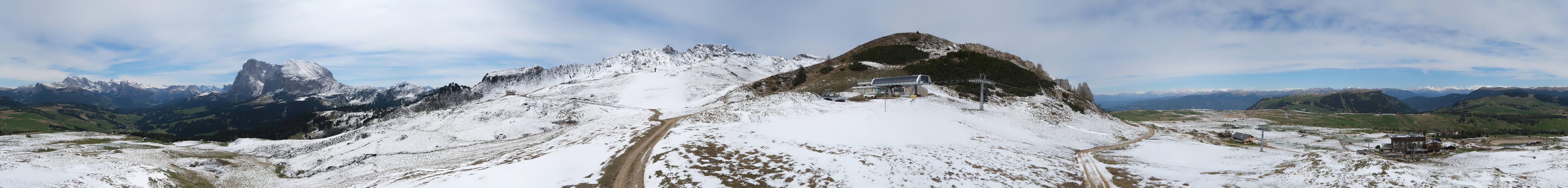 Archiv Foto Webcam Goldknopf auf der Seiser Alm