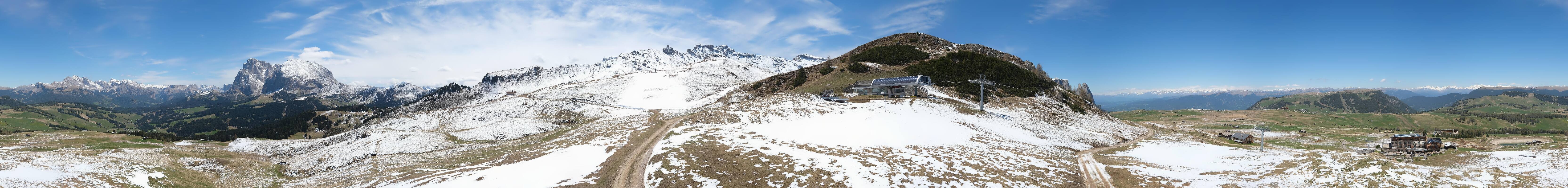 Archiv Foto Webcam Goldknopf auf der Seiser Alm