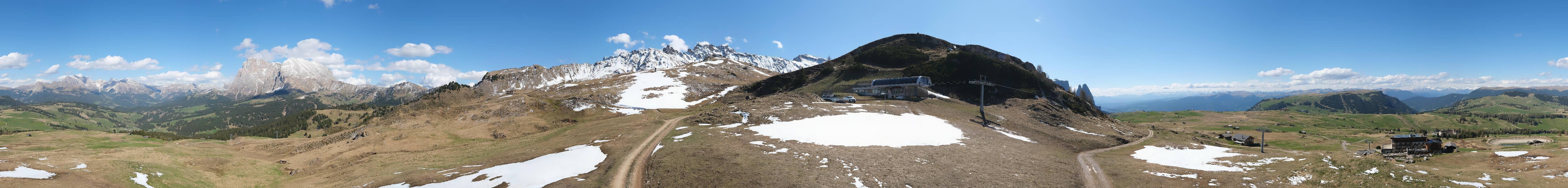 Archiv Foto Webcam Goldknopf auf der Seiser Alm