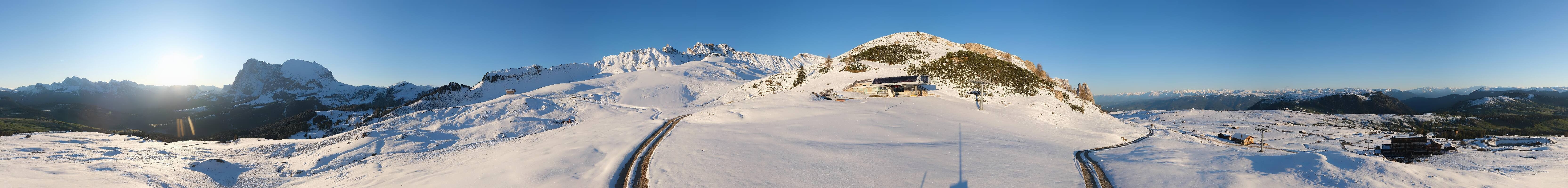 Archiv Foto Webcam Goldknopf auf der Seiser Alm