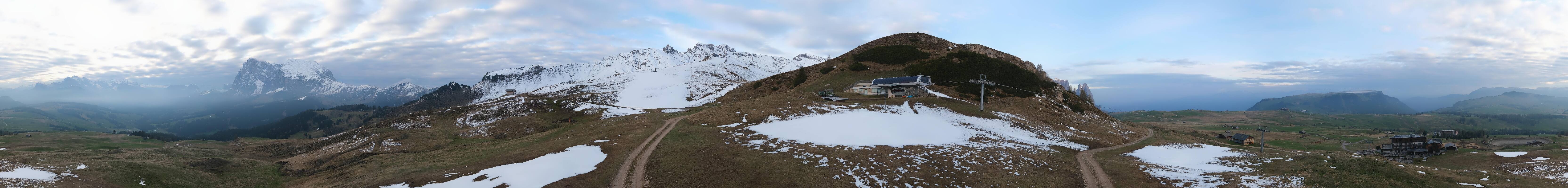 Archiv Foto Webcam Goldknopf auf der Seiser Alm