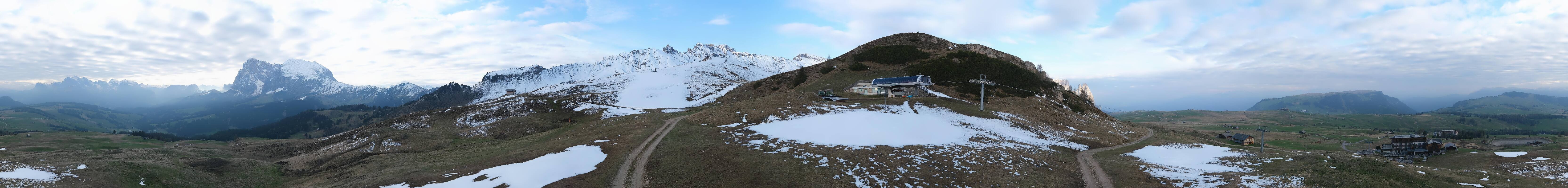Archiv Foto Webcam Goldknopf auf der Seiser Alm