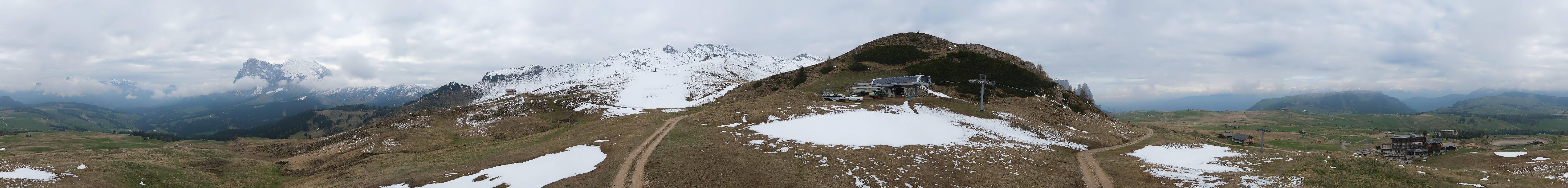 Archiv Foto Webcam Goldknopf auf der Seiser Alm