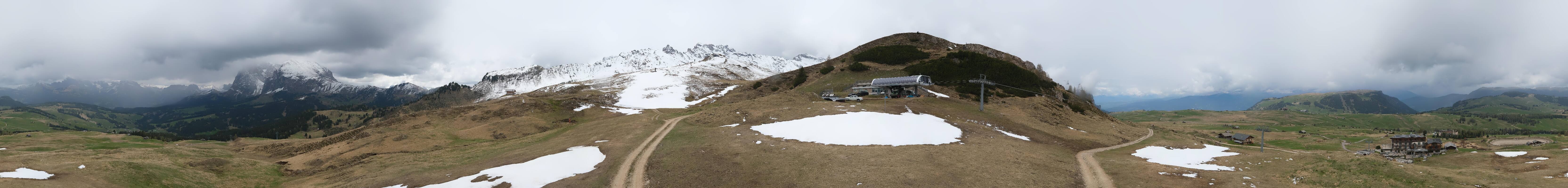 Archiv Foto Webcam Goldknopf auf der Seiser Alm