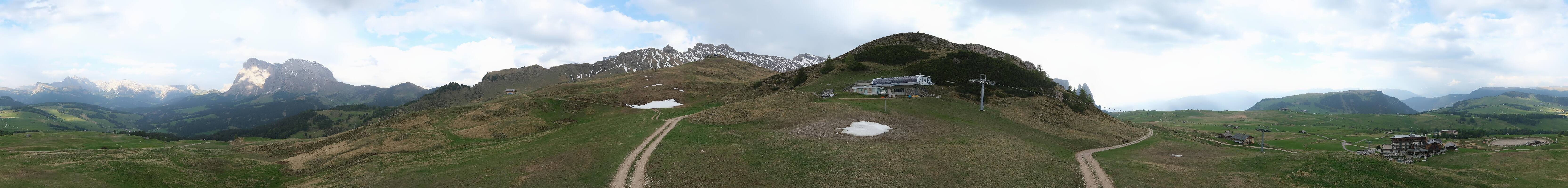 Archiv Foto Webcam Goldknopf auf der Seiser Alm