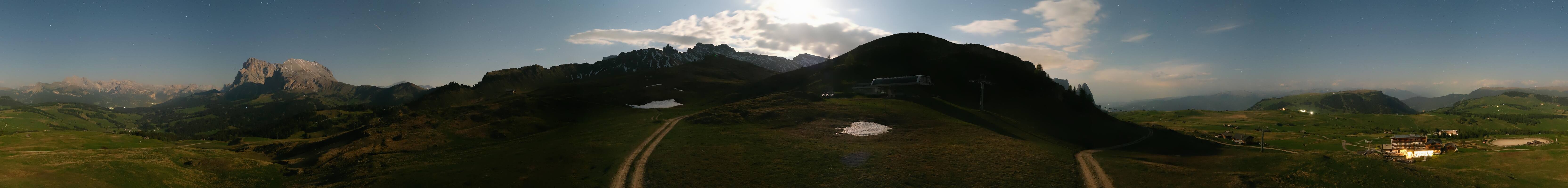 Archiv Foto Webcam Goldknopf auf der Seiser Alm