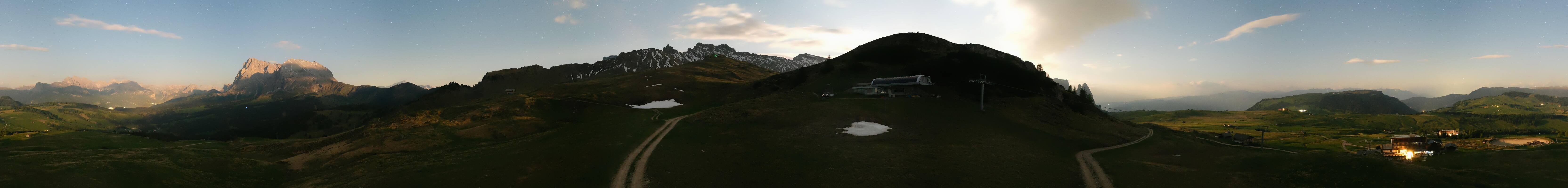 Archiv Foto Webcam Goldknopf auf der Seiser Alm