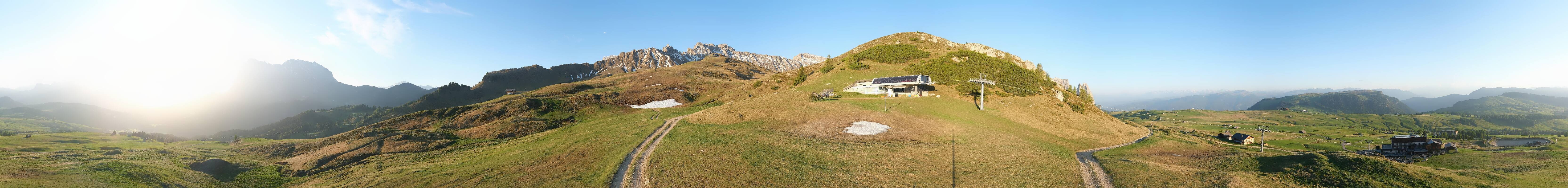 Archiv Foto Webcam Goldknopf auf der Seiser Alm