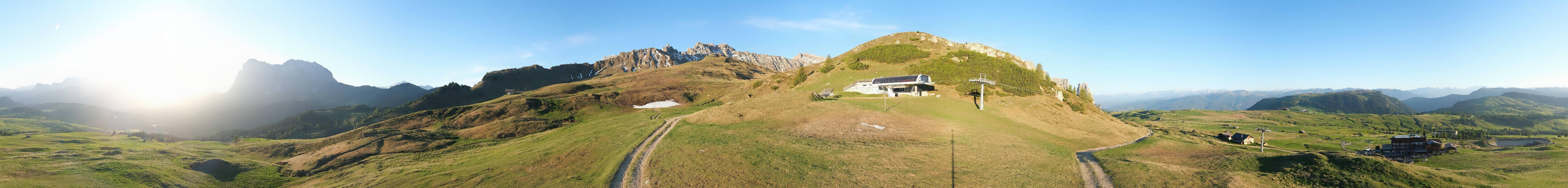 Archiv Foto Webcam Goldknopf auf der Seiser Alm