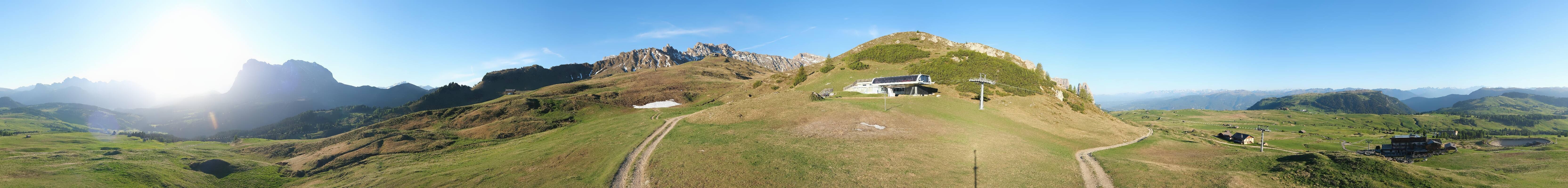 Archiv Foto Webcam Goldknopf auf der Seiser Alm