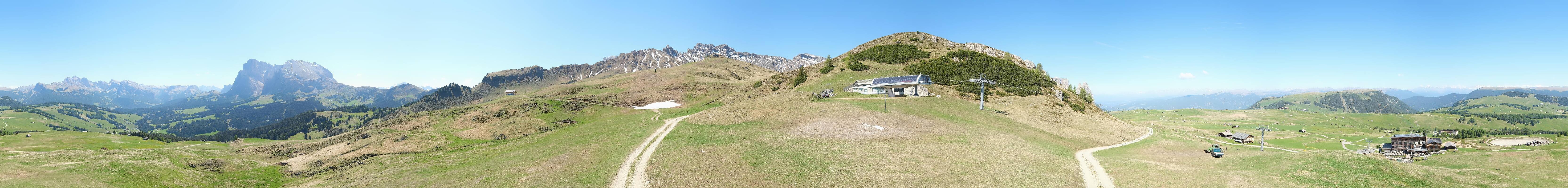 Archiv Foto Webcam Goldknopf auf der Seiser Alm