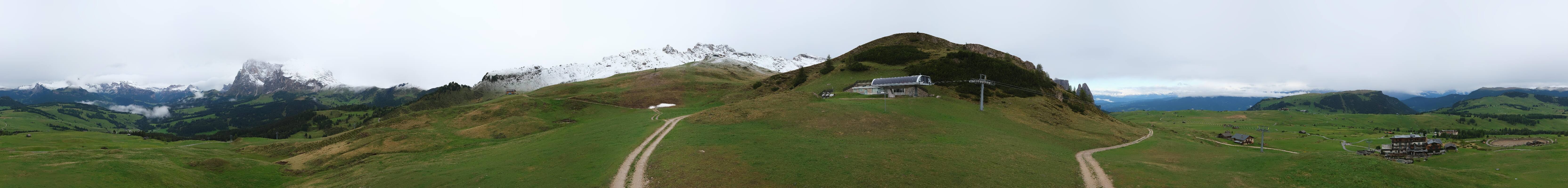 Archiv Foto Webcam Goldknopf auf der Seiser Alm