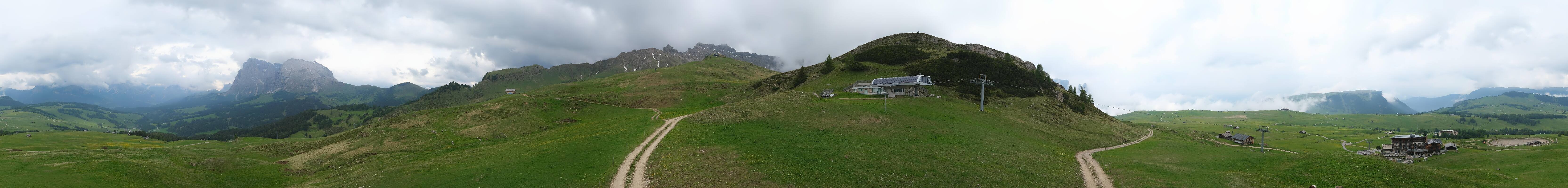 Archiv Foto Webcam Goldknopf auf der Seiser Alm