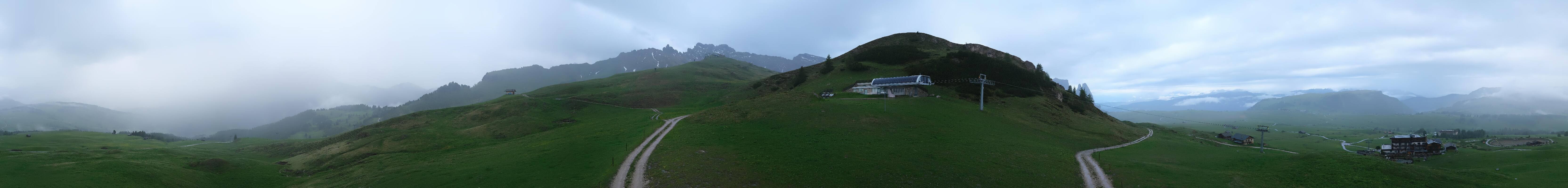 Archiv Foto Webcam Goldknopf auf der Seiser Alm