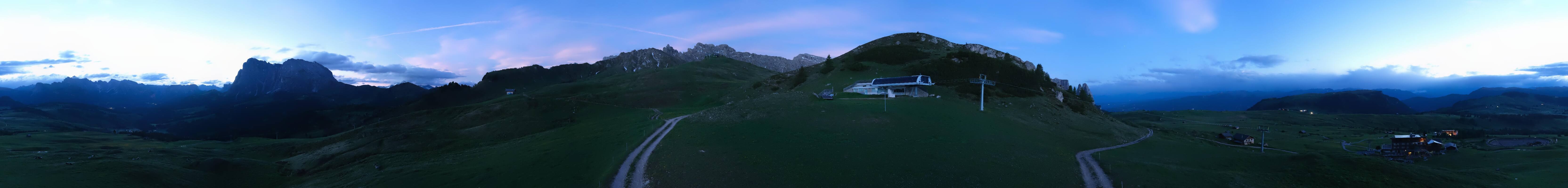 Archiv Foto Webcam Goldknopf auf der Seiser Alm