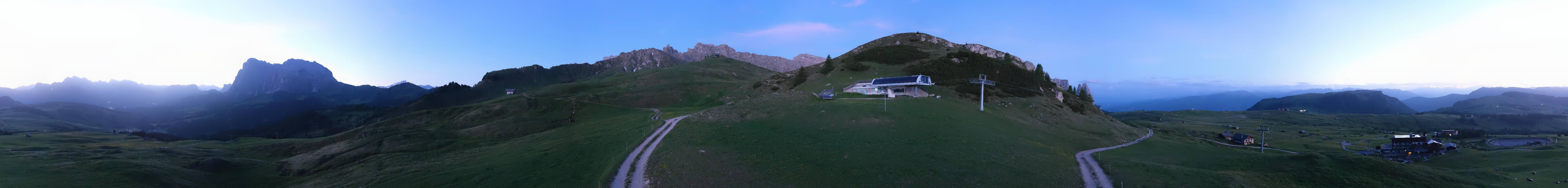 Archiv Foto Webcam Goldknopf auf der Seiser Alm