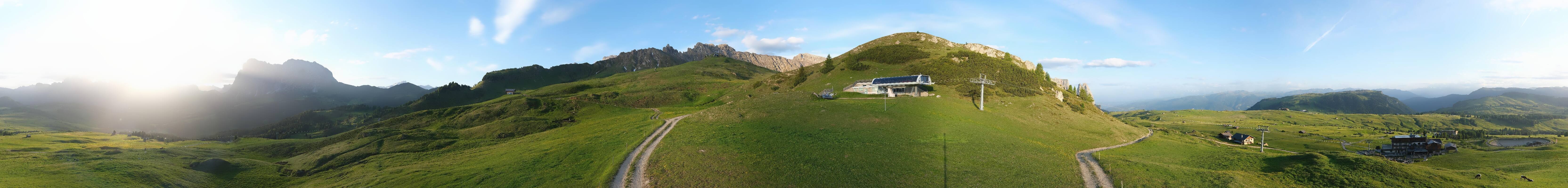 Archiv Foto Webcam Goldknopf auf der Seiser Alm