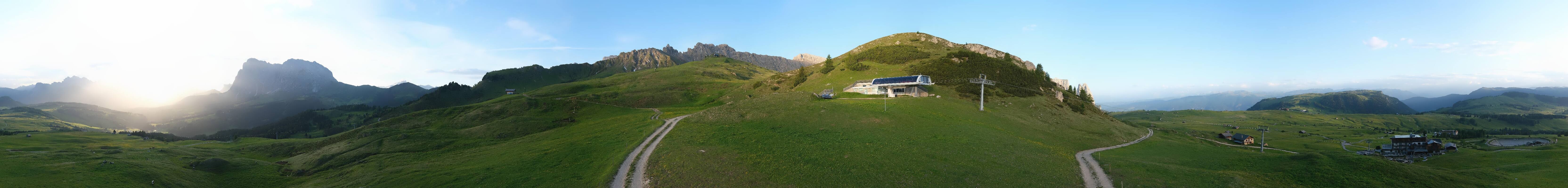 Archiv Foto Webcam Goldknopf auf der Seiser Alm