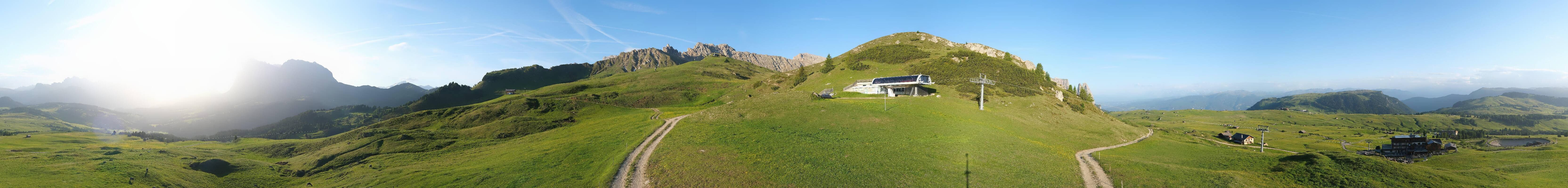 Archiv Foto Webcam Goldknopf auf der Seiser Alm