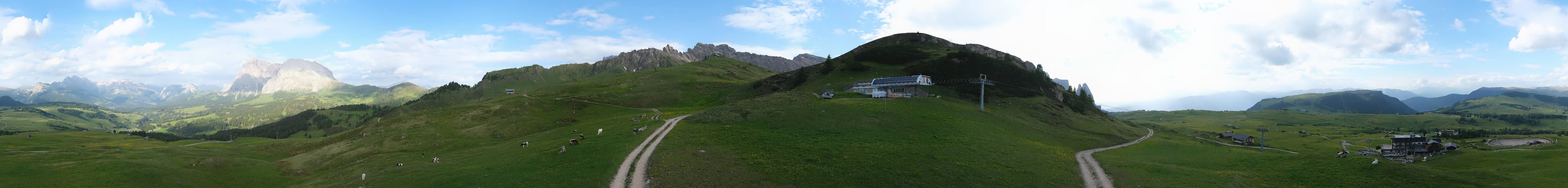 Archiv Foto Webcam Goldknopf auf der Seiser Alm