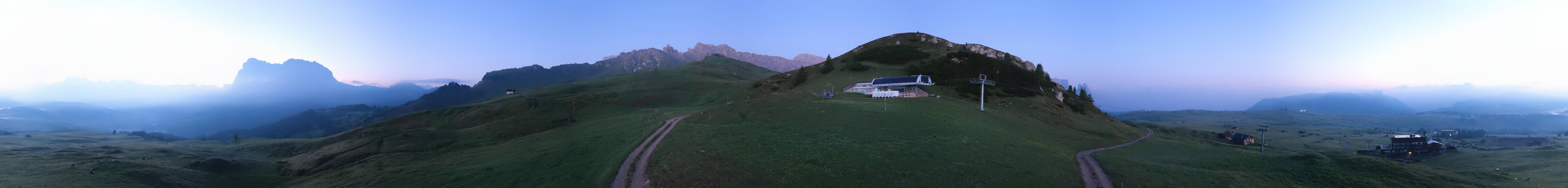 Archiv Foto Webcam Goldknopf auf der Seiser Alm