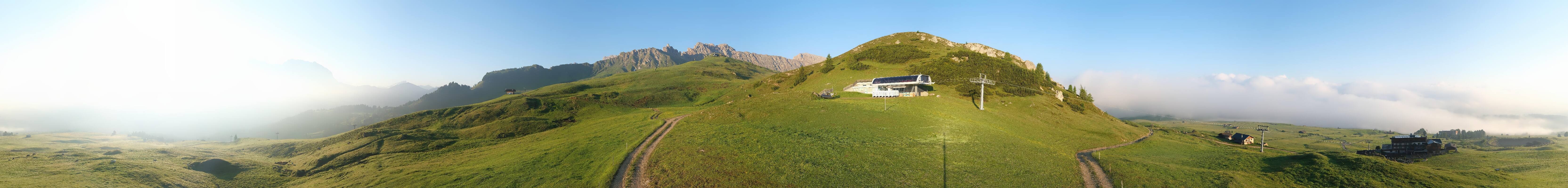 Archiv Foto Webcam Goldknopf auf der Seiser Alm