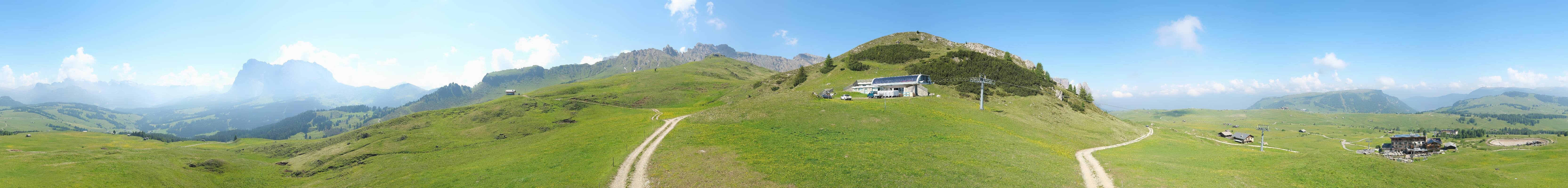 Archiv Foto Webcam Goldknopf auf der Seiser Alm