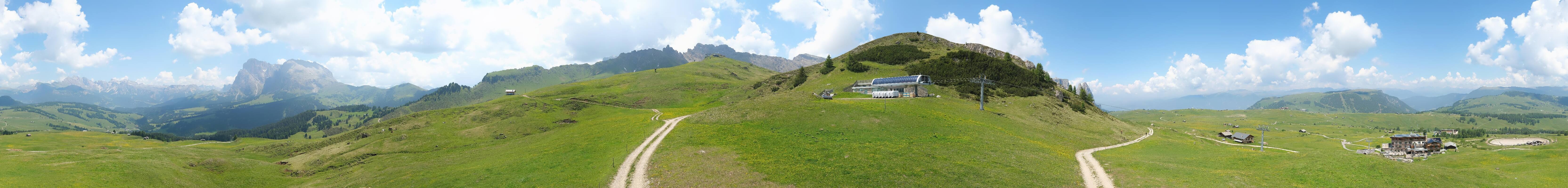 Archiv Foto Webcam Goldknopf auf der Seiser Alm