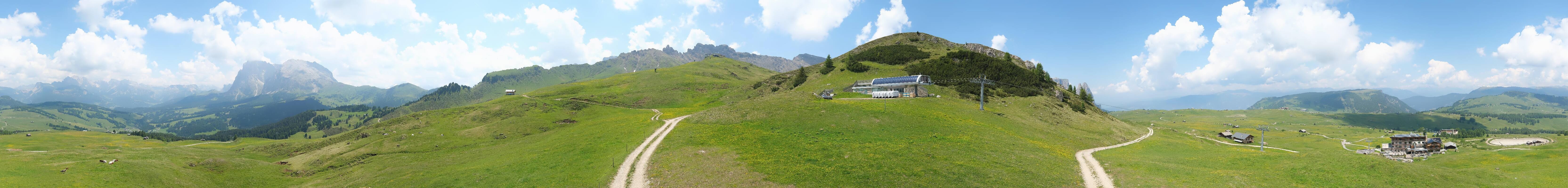 Archived image Webcam Goldknopf - Alpe di Siusi