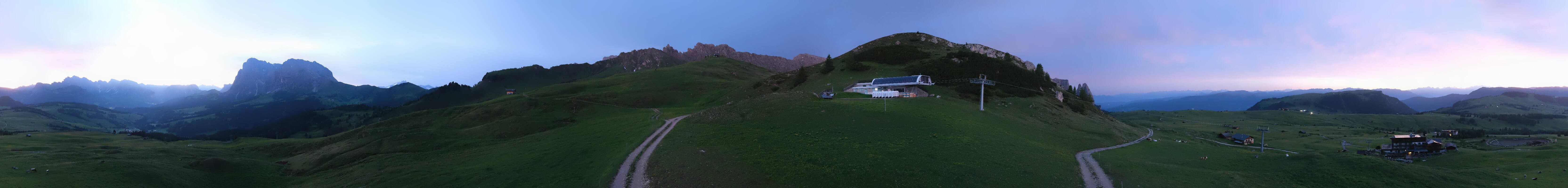Archiv Foto Webcam Goldknopf auf der Seiser Alm