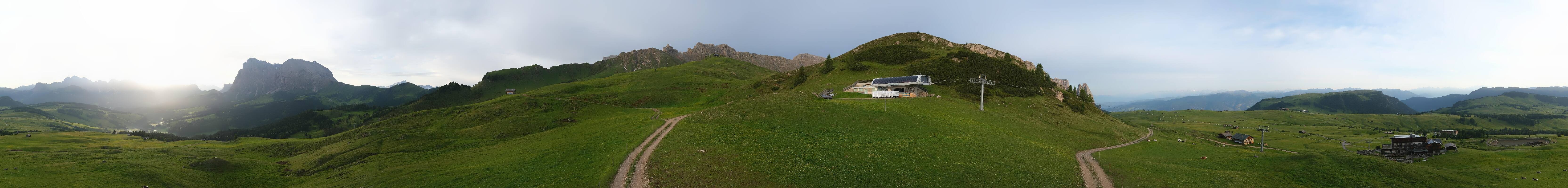 Archiv Foto Webcam Goldknopf auf der Seiser Alm