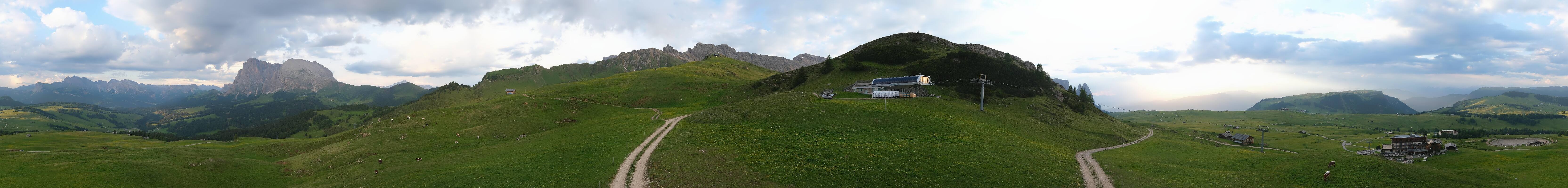 Archiv Foto Webcam Goldknopf auf der Seiser Alm